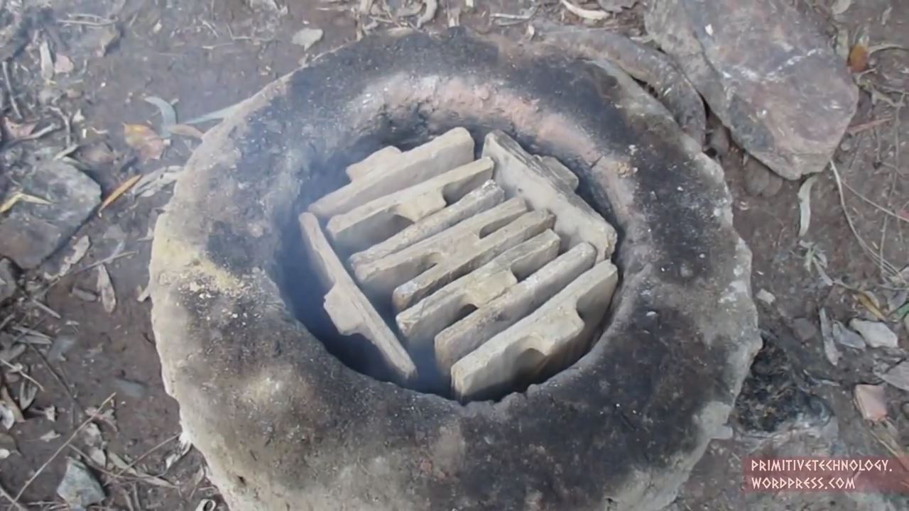 Building a tiled roof hut
