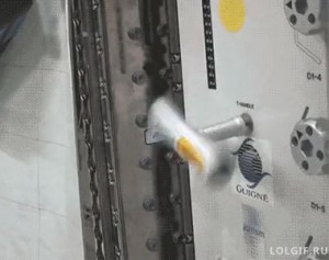 무중력에서의 T자 손잡이