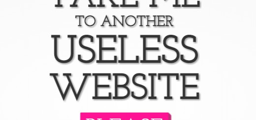 the useless website