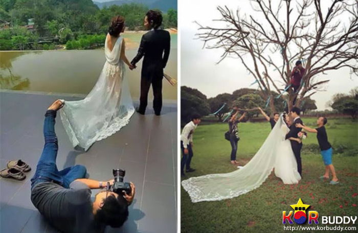 결혼사진 작가들이 미쳤다고 불리는 이유