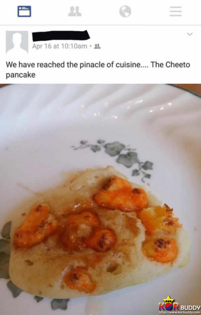 메뉴를 잘못 골랐을 때 이 사진들을 보세요