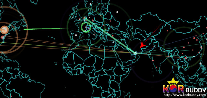 해커들의 공격을 살펴보는 norsecorp