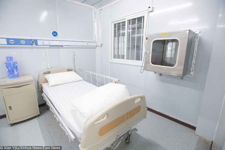 신종코로나 환자를 위해 10일만에 완성된 중국의 병원